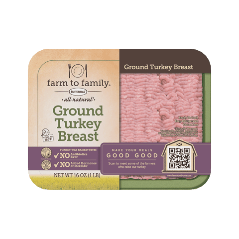 Ground turkey breast