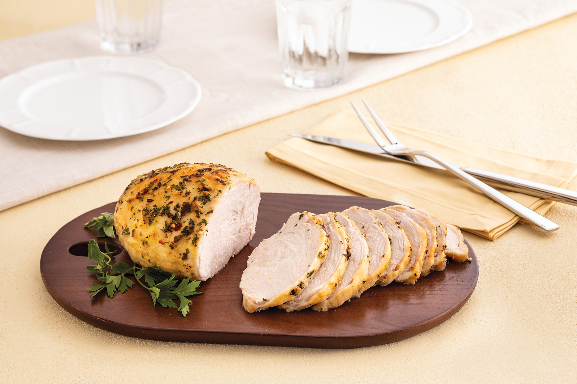 Image of Herb-Flavored Roasted Turkey Breast