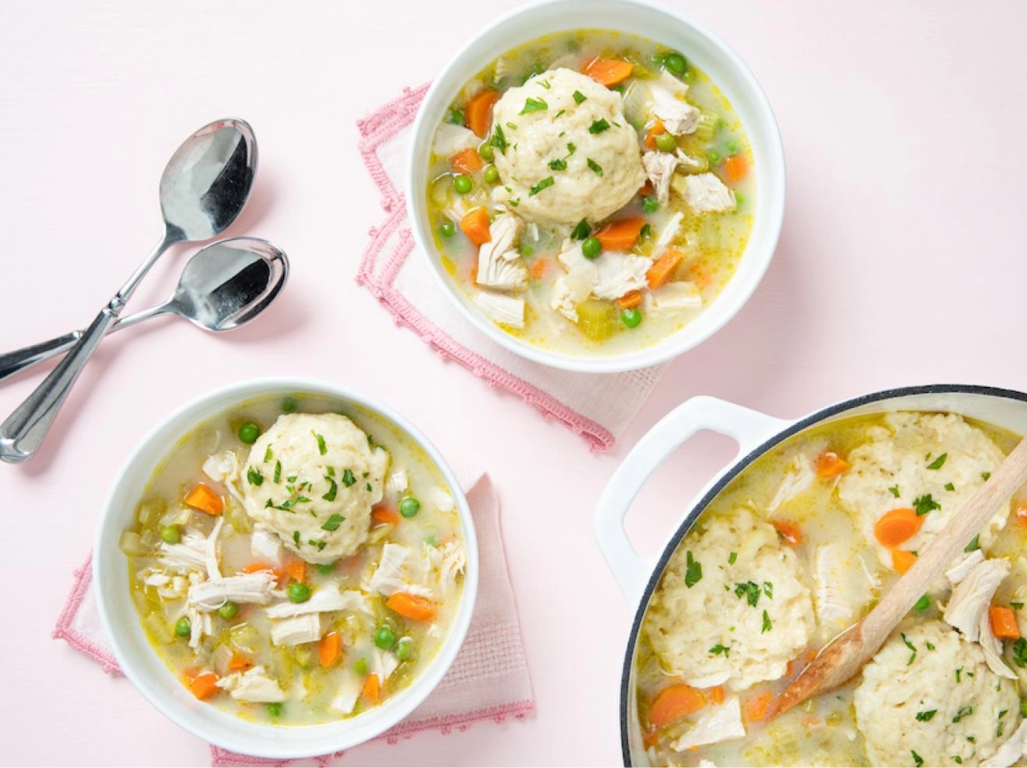 Image of Easy Leftover Turkey Dumpling Soup