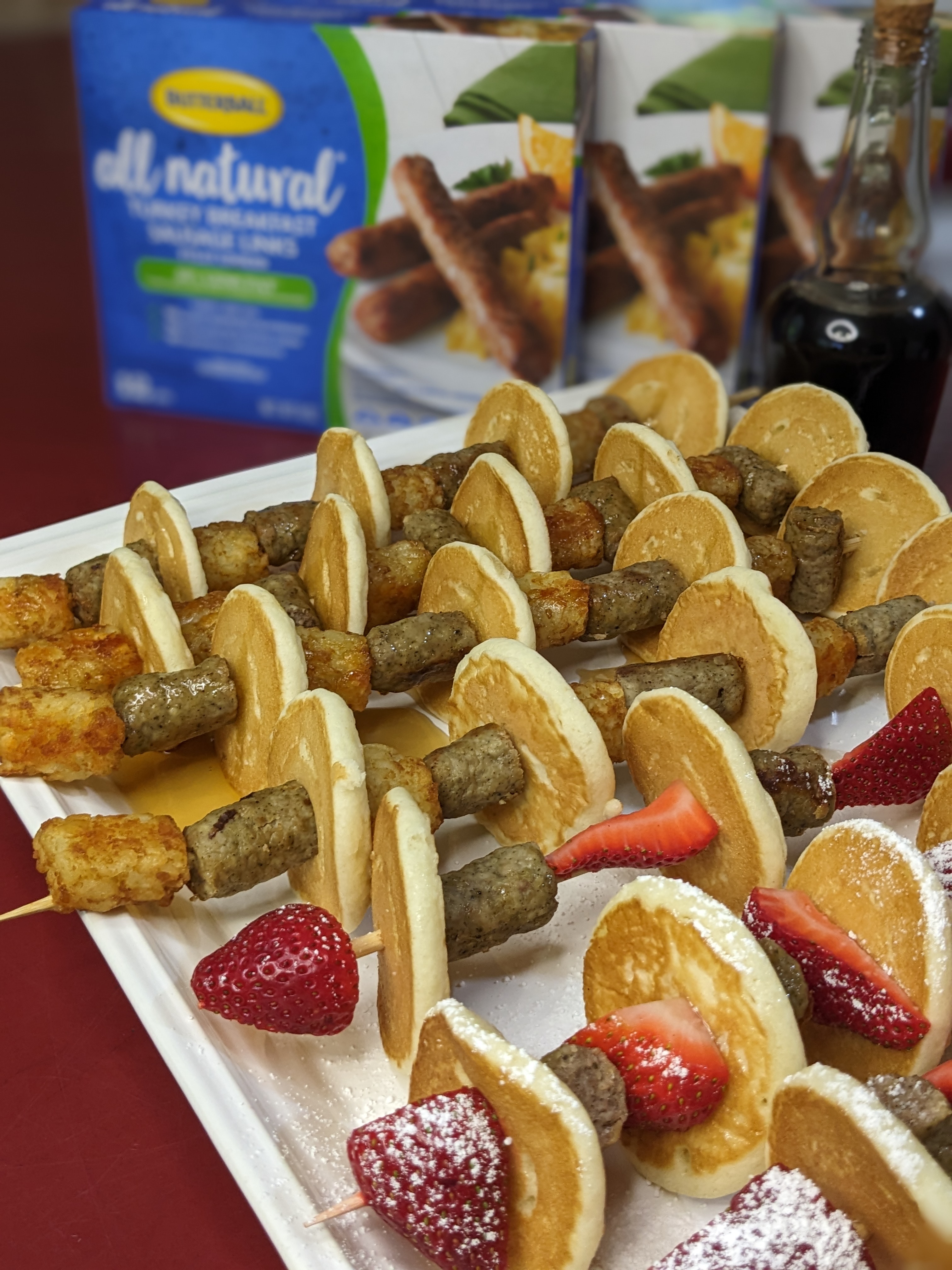 Sweet & Savory Breakfast Kebabs