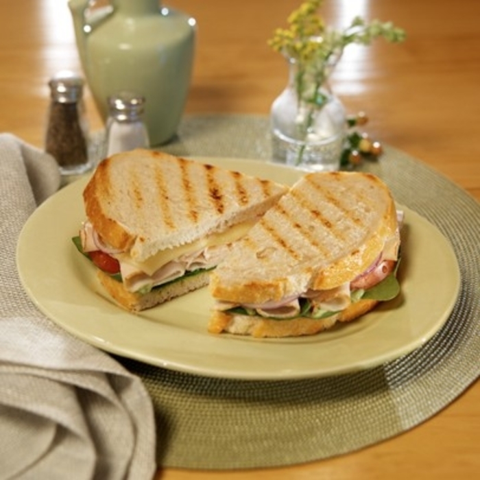 Image of Deli Chicken Pesto Panini Sandwich