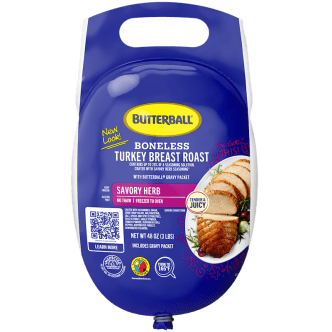 Image of Boneless Savory Herb Turkey Breast Roast.