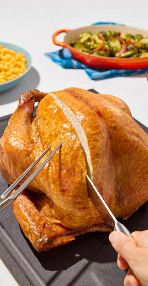 Image of Butterball Whole Bird Being Carved