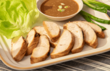 Soy-Miso-Glazed Turkey Tenderloin