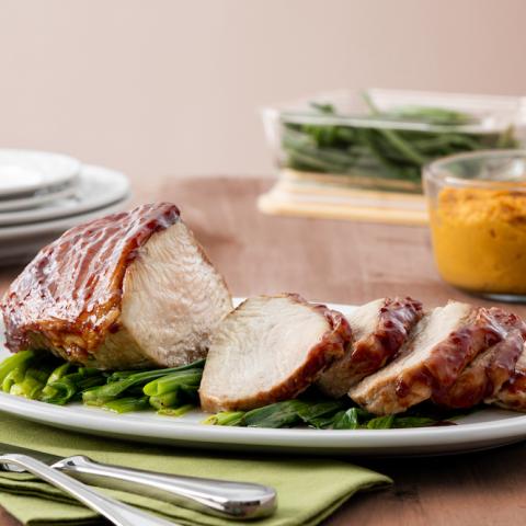 Image of Boneless Turkey Roast with Sweet and Tangy Sauce