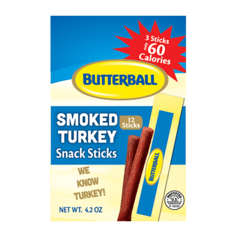 Image of Smoked Turkey Snack Stick.