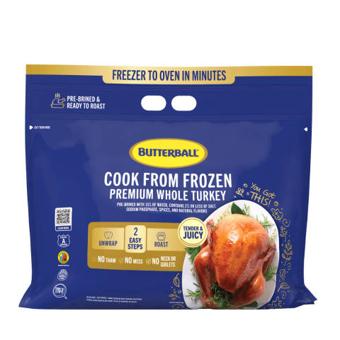 Butterball Cook from Frozen Turkey