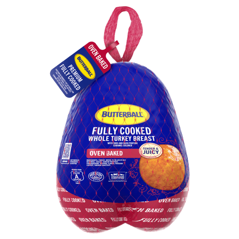 An image of Fully Cooked Oven Baked Turkey Breast.
