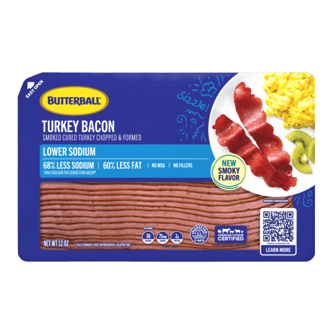 Lower Sodium Turkey Bacon