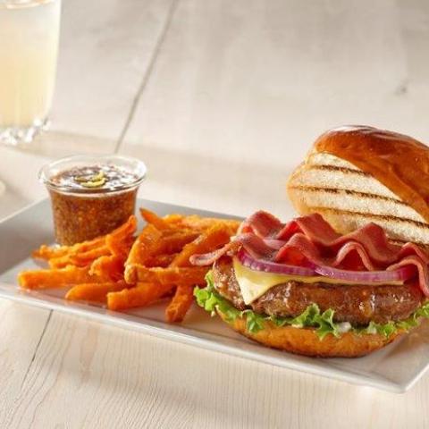 Image of Maple Mustard Turkey Burger
