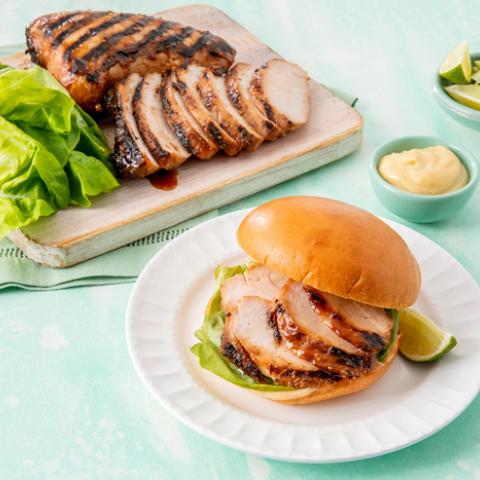 Image of Soy-Miso-Glazed Turkey Tenderloin