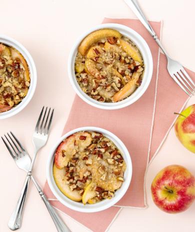 Image of Make Ahead Mini Apple Crumble Pies