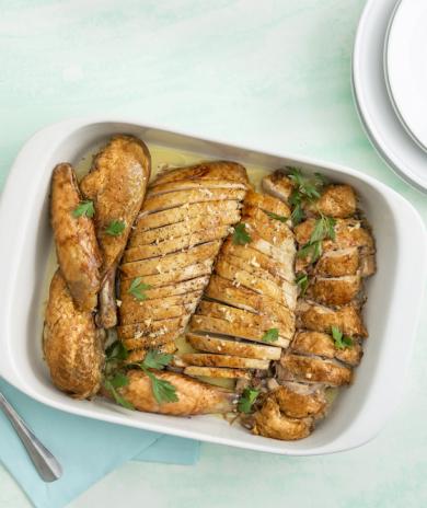 Image of Make-Ahead Roasted Whole Turkey 