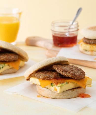 Image of On-the-Go Breakfast Sandwiches