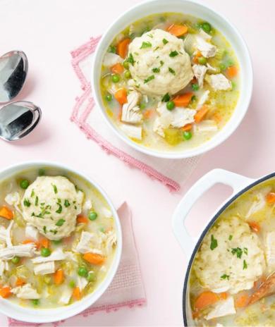 Image of Easy Leftover Turkey Dumpling Soup