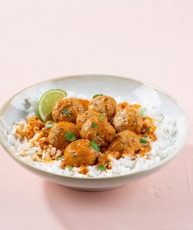 Image of Coconut Curry Turkey Meatballs