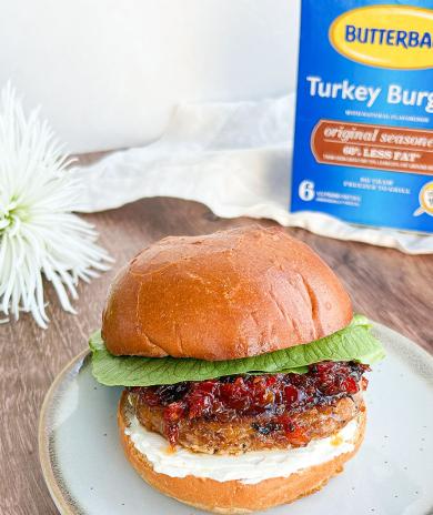Image of Trang's Turkey Burger.