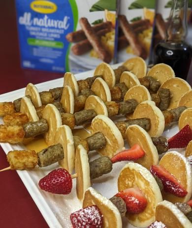 Sweet & Savory Breakfast Kebabs
