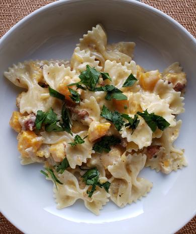 Image of Bill's Butternut Squash and Bacon Pasta