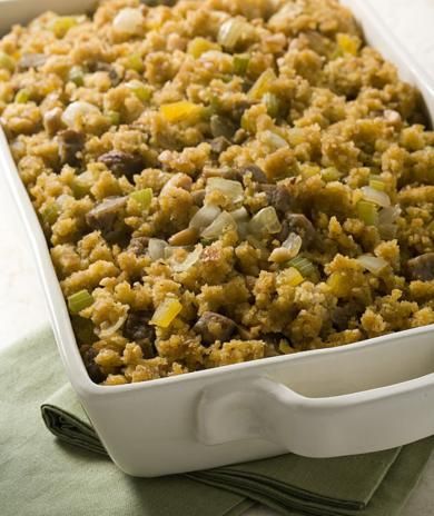 Image of Cornbread Sausage and Mango Dressing