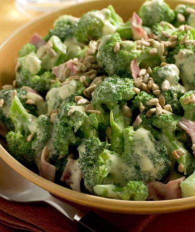Image of Creamy Broccoli with Turkey Bacon