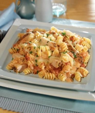 Image of Creamy Tomato Garlic Herb Turkey Rotini