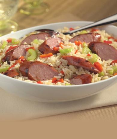 Image of Creole Rice and Sausage