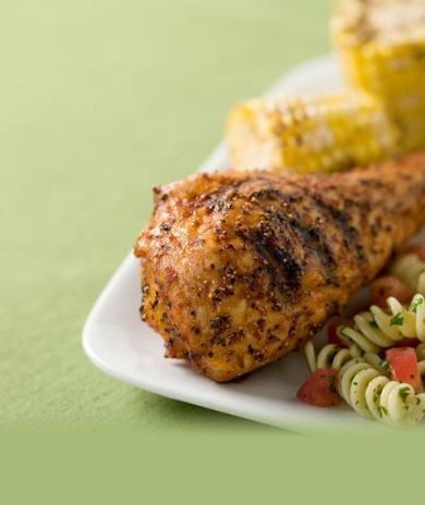 Image of Grilled Seasoned Turkey Drumsticks