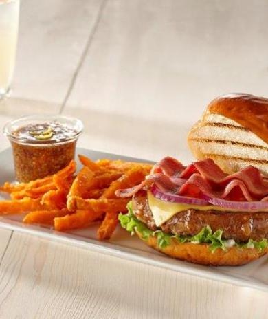 Image of Maple Mustard Turkey Burger