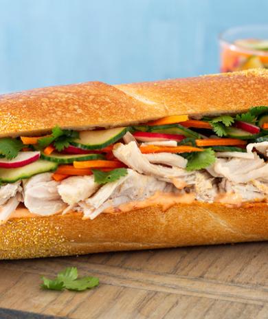 Image of Turkey Bahn-Mi Sandwiches