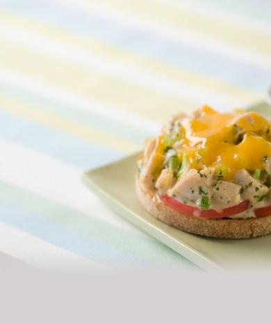 Image of Turkey Melts with Cheddar and Chutney
