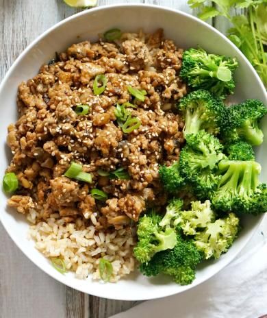 Image of Turkey Teriyaki Bowls