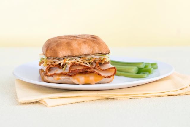 Image of Buffalo Chicken Panini Sandwiches