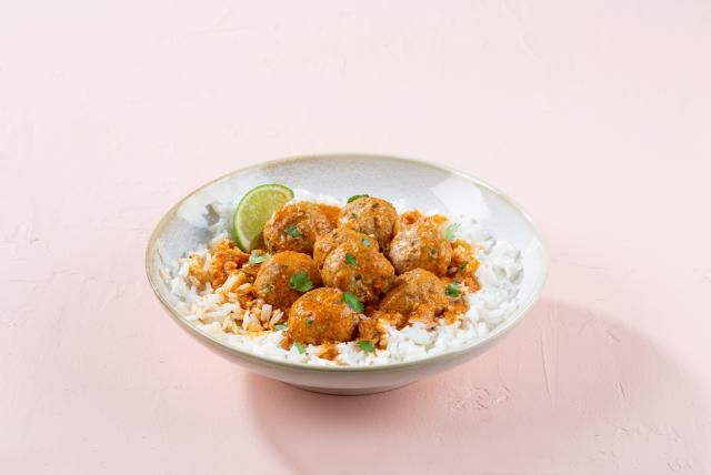 Image of Coconut Curry Turkey Meatballs