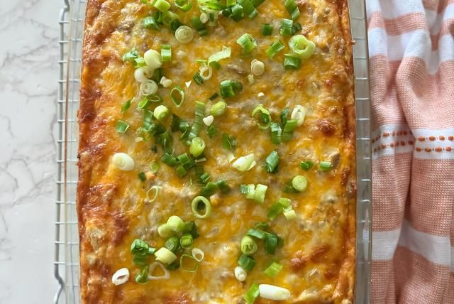 Ground Turkey & Tater Tot Casserole
