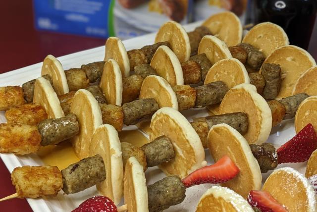 Sweet & Savory Breakfast Kebabs