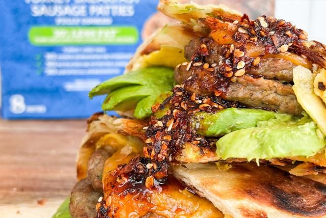 Scallion Pancake Breakfast Wrap