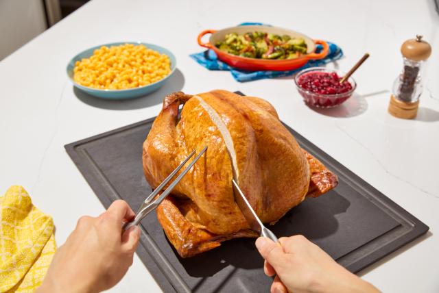 Image of Butterball Whole Bird Being Carved