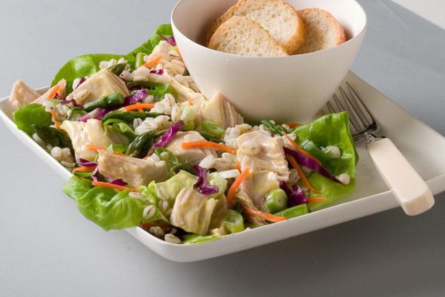 Image of Barley Turkey Vegetable Salad