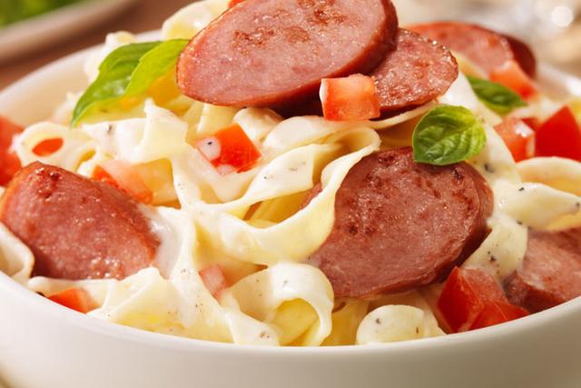 Image of Smoked Sausage Alfredo