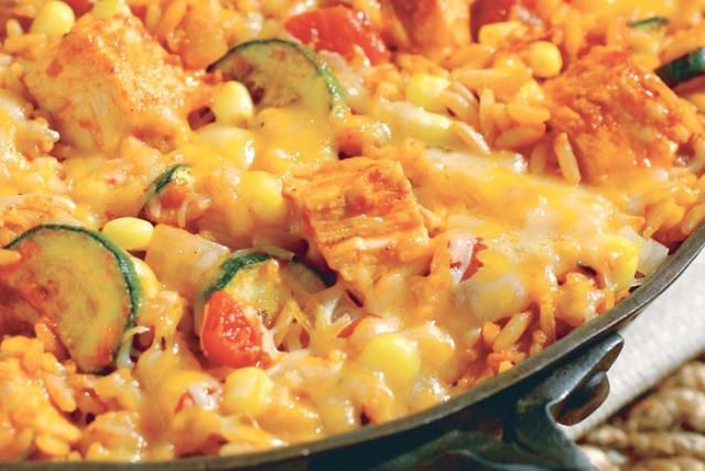 Image of Tex-Mex Turkey Rice Skillet