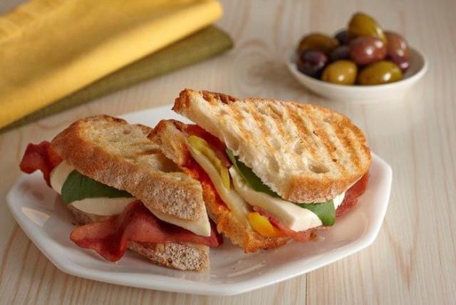 Image of Turkey Bacon Pizza Panini