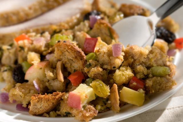 Image of West Coast Multigrain Dressing with Dried Fruit and Almonds